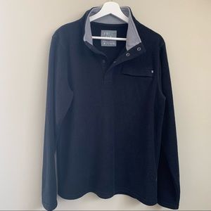 FREE FLY bamboo polar fleece snap pullover